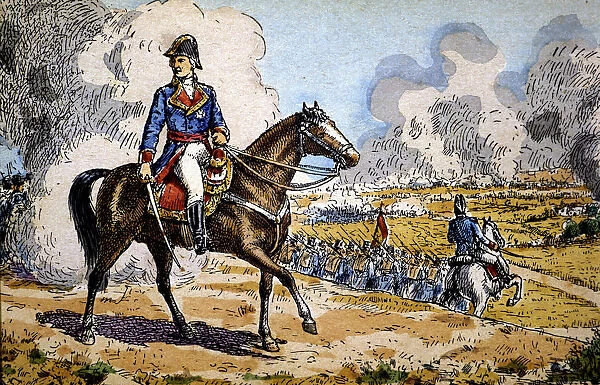 Battle of Bailen (July 19, 1808) between the French army and the troops assembled