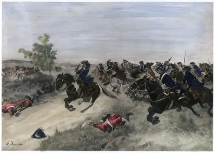 Framed Print : Battle of Blenheim, 13 August 1704 Framed Print : Battle of Blenheim, 13 August 1704