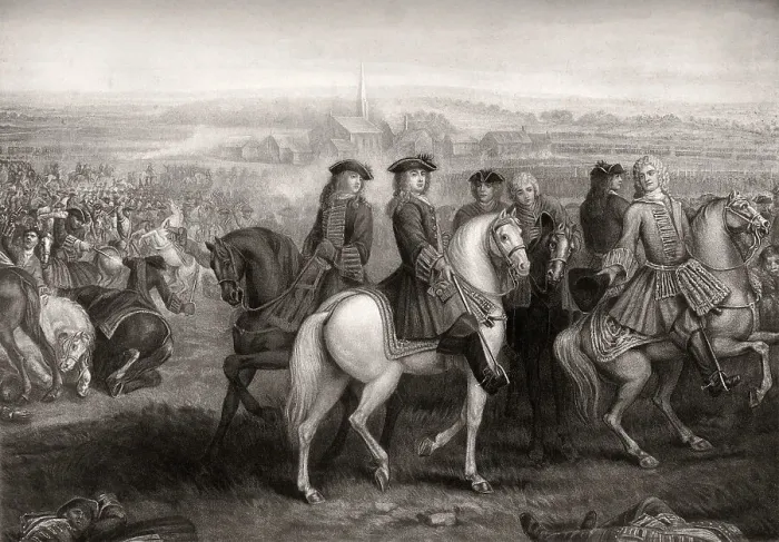 Framed Print : The Battle of Blenheim, 1704 (1906) Framed Print : The Battle of Blenheim, 1704 (1906)