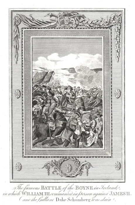 Framed Print : Battle of the Boyne, 1690 Framed Print : Battle of the Boyne, 1690