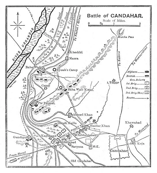 Battle of Candahar: Plan, 1902