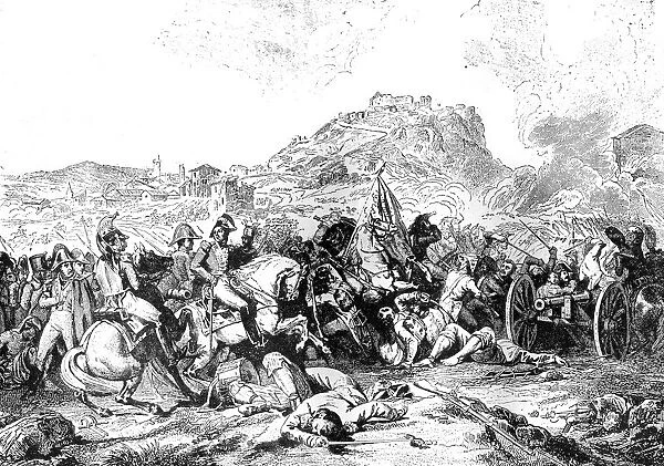 Battle of Castalla, Spain, 21st July 1812 (1882-1884)