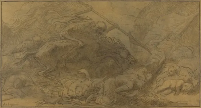 Framed Print : After the Battle. Creator: Alphonse Legros Framed Print : After the Battle. Creator: Alphonse Legros