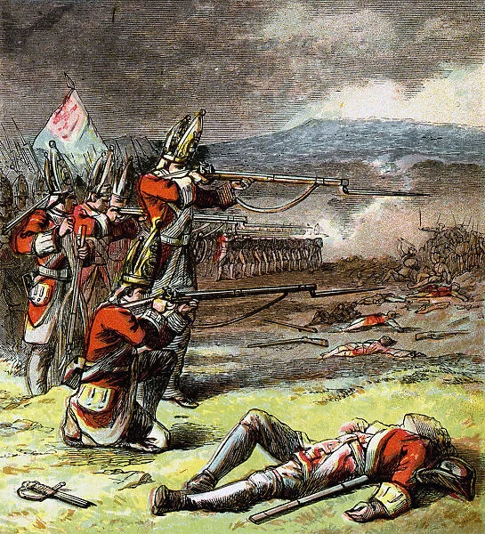 The Battle of Culloden, 1746, (c1850s)