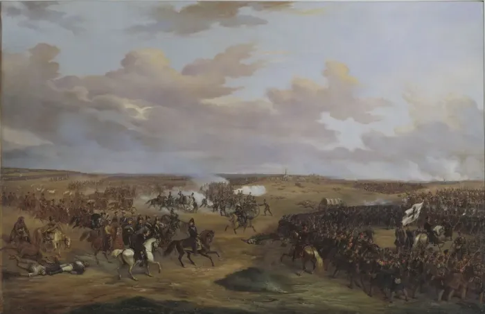 Framed Print : The Battle of Dennewitz on 6 September 1813, 1842 Framed Print : The Battle of Dennewitz on 6 September 1813, 1842