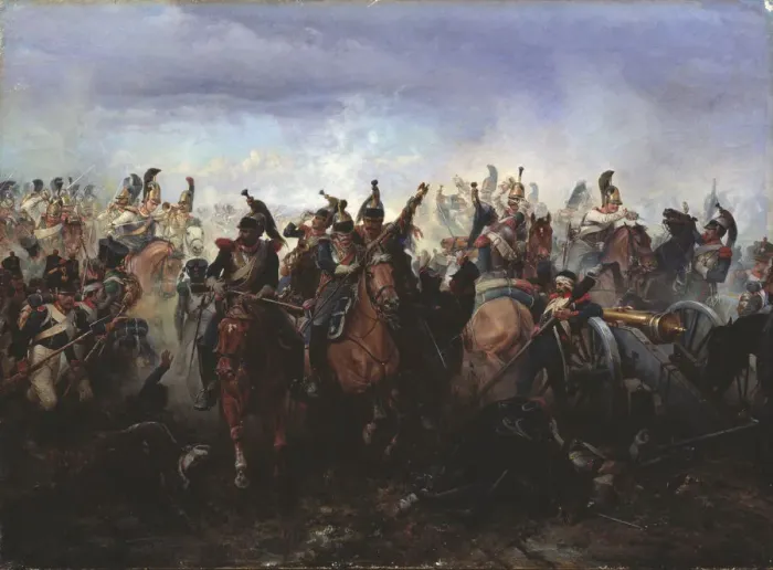Framed Print : The battle of Fer-Champenois on March 13, 1814, 1891. Artist: Willewalde, Gottfried (Bogdan Pavlovich) (1818-1903) Framed Print : The battle of Fer-Champenois on March 13, 1814, 1891. Artist: Willewalde, Gottfried (Bogdan Pavlovich) (1818-1903)