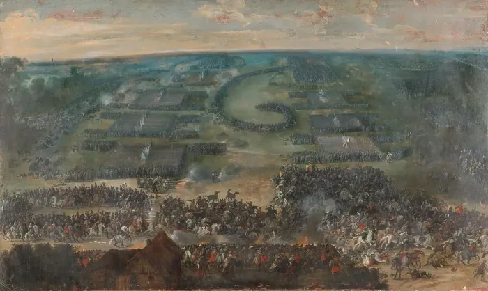 Framed Print : The Battle of Fleurus, 1622, 1630-1640. Creator: Pieter Snayers Framed Print : The Battle of Fleurus, 1622, 1630-1640. Creator: Pieter Snayers