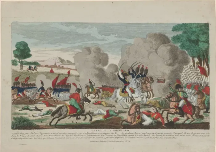 Framed Print : The Battle of Friedland. A Charge of the Russian Leib Guard on 14 June 1807, 1808 Framed Print : The Battle of Friedland. A Charge of the Russian Leib Guard on 14 June 1807, 1808