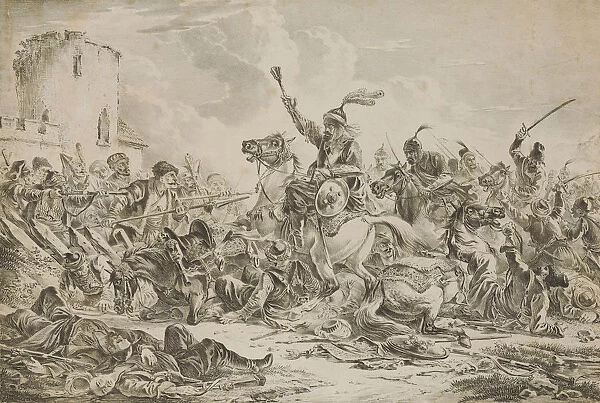 Battle Between the Georgians and Mountain Tribes, 1826