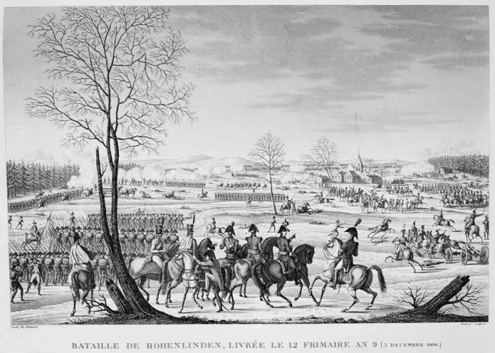 Framed Print : Battle of Hohenlinden, 3 December, 1800 Framed Print : Battle of Hohenlinden, 3 December, 1800