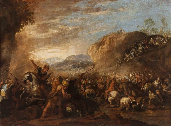 Battle between the Israelites and the Amalekites