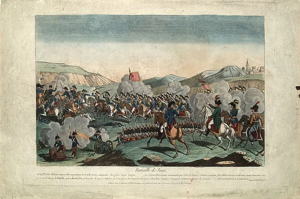 The Battle of Jena, ca 1806. Artist: Anonymous
