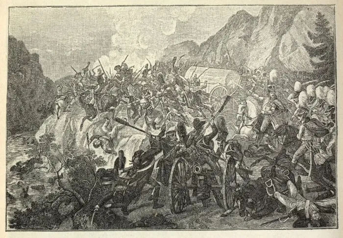 Framed Print : The Battle of the Katzbach on 26 August 1813. Creator: Bartsch, Adam von (1757-1821)