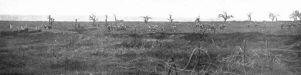 The Battle of La Malmaison; Dawn on October 23: sending of an assault wave... 1917. Creator: Unknown