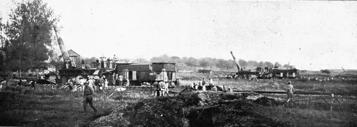 Framed Print : The Battle of La Malmaison; One of the high-powered heavy artillery batteries.. 1917. Creator: Unknown Framed Print : The Battle of La Malmaison; One of the high-powered heavy artillery batteries.. 1917. Creator: Unknown