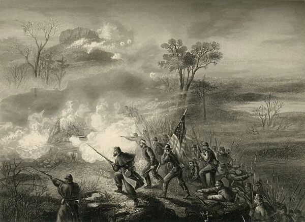 Battle of Lookout Mountain, (1878). Creator: Unknown