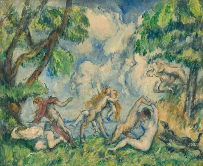 Framed Print : The Battle of Love, c. 1880. Creator: Paul Cezanne Framed Print : The Battle of Love, c. 1880. Creator: Paul Cezanne