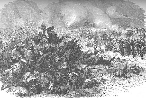 Battle Before Magdala, c1880