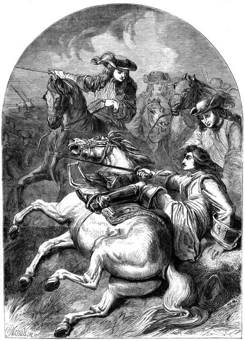 Framed Print : Battle of Malplaquet, 1709, (19th century) Framed Print : Battle of Malplaquet, 1709, (19th century)
