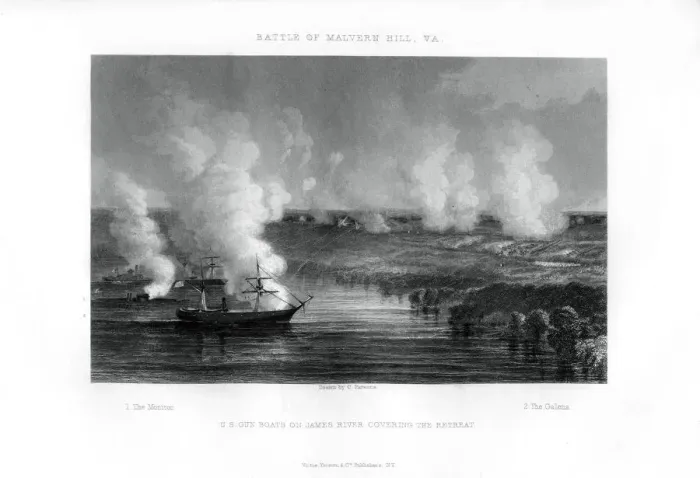 Framed Print : The Battle of Malvern Hill, Virginia, 1 July 1862 (1862-1867) Framed Print : The Battle of Malvern Hill, Virginia, 1 July 1862 (1862-1867)