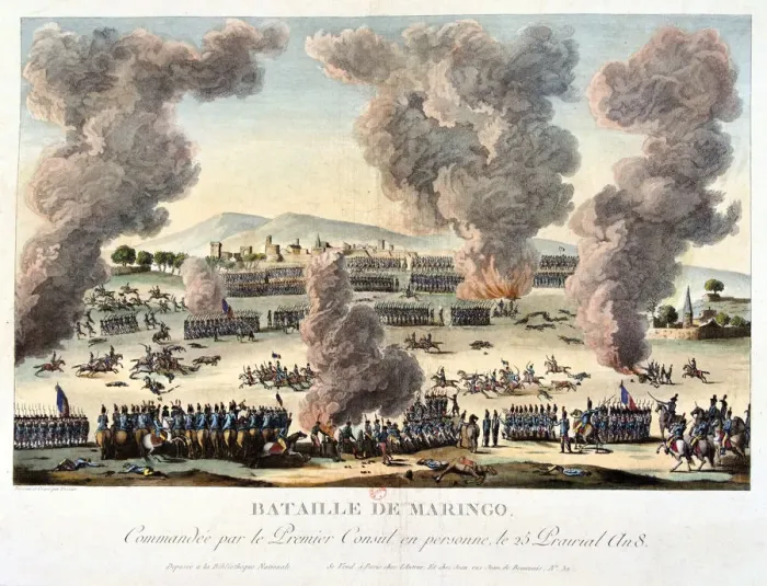 Framed Print : Battle of Marengo, 14 June, 1800 Framed Print : Battle of Marengo, 14 June, 1800