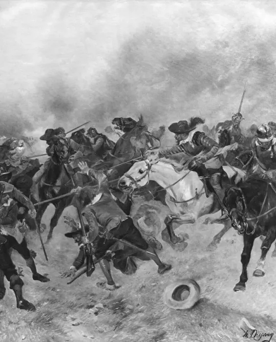 Framed Print : The Battle of Marston Moor, 1644 Framed Print : The Battle of Marston Moor, 1644