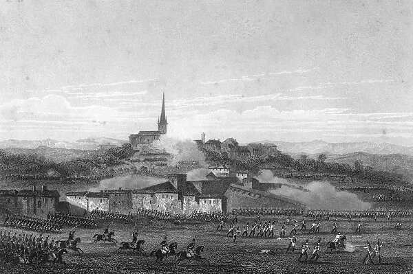 Battle of Montebello, 9 June 1800 (c1857). Artist: H Bibby