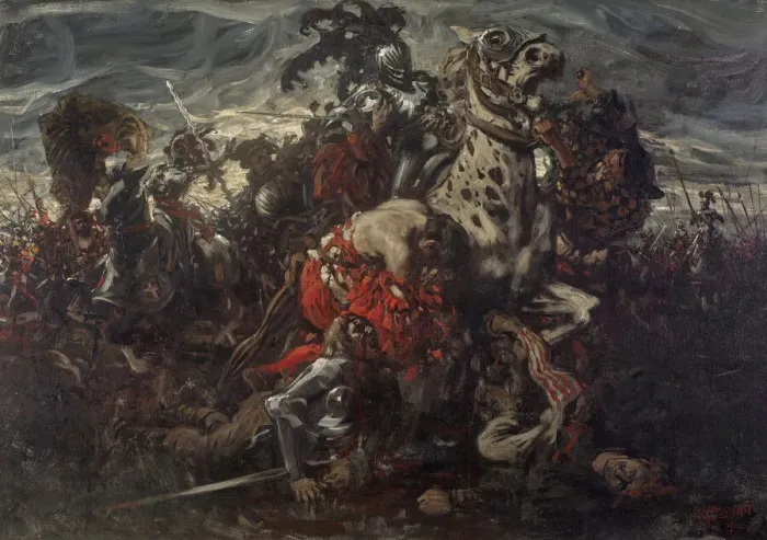 Framed Print : The Battle of Pavia, 1912. Creator: Hassmann, Karl Ludwig (1869-1933) Framed Print : The Battle of Pavia, 1912. Creator: Hassmann, Karl Ludwig (1869-1933)