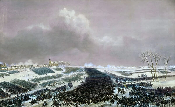 The Battle of Preussisch-Eylau on February 8, 1807. Artist: Fort, Jean-Antoine-Simeon (1793-1861)