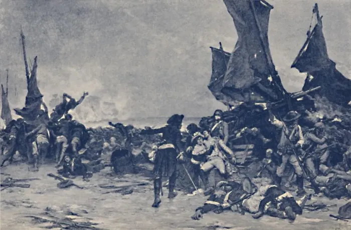 Framed Print : The Battle of Quiberon, 1795, (1896) Framed Print : The Battle of Quiberon, 1795, (1896)