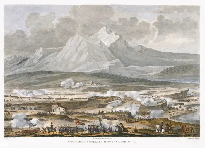 Framed Print : The Battle of Rivoli, 25 and 26 Nivose, Year 5 (January 1797) Framed Print : The Battle of Rivoli, 25 and 26 Nivose, Year 5 (January 1797)