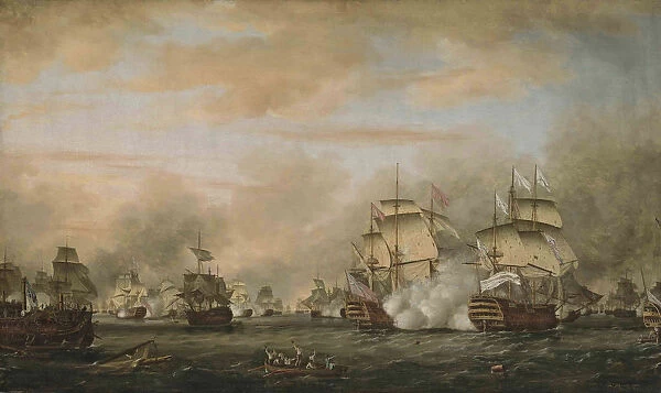 The Battle of the Saintes, 12 April 1782
