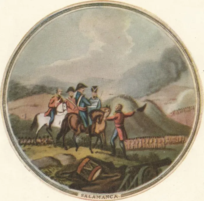 Framed Print : Battle of Salamanca, 1815, (1910). Artist: Edward Orme Framed Print : Battle of Salamanca, 1815, (1910). Artist: Edward Orme