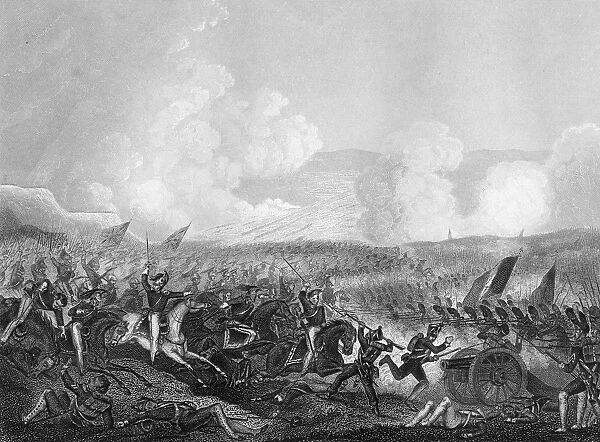 Battle of Salamanca, Spain, 22 July 1811 (c1857). Artist: DJ Pound
