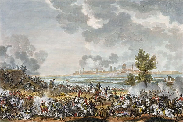 The Battle of San Giorgio di Mantova, Italy, 29 Fructidor, Year 4 (September 1796)