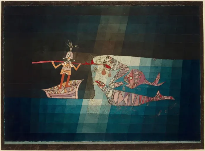 Framed Print : Battle scene from the comic fantastic Opera The Seafarer, 1923 Framed Print : Battle scene from the comic fantastic Opera The Seafarer, 1923