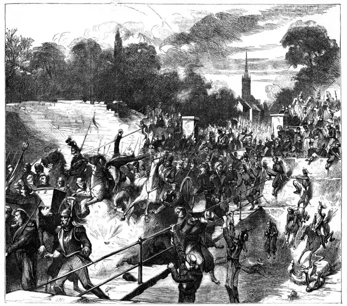 Framed Print : Battle of Sedan, France, Franco-Prussian War, 1 September 1870 (c1880) Framed Print : Battle of Sedan, France, Franco-Prussian War, 1 September 1870 (c1880)