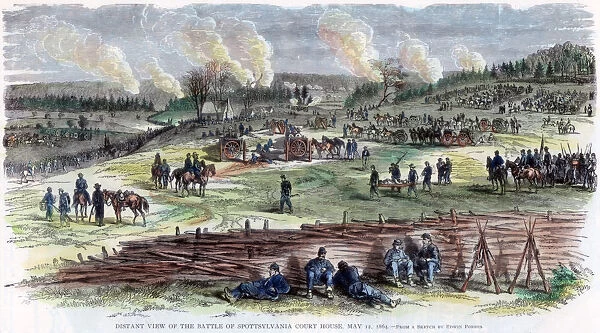 Battle of Spotsylvania Court House, Virginia, American Civil War, 12 May 1864