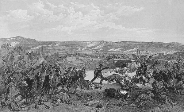 Battle of the Tchernaya, 16th August 1855. Creator: RM Bryson