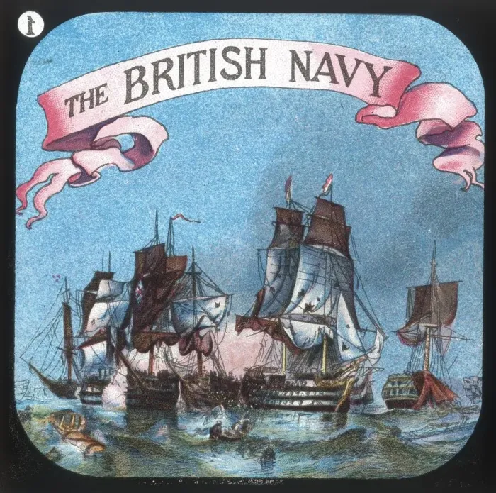 Framed Print : The Battle of Trafalgar, c1900. Creator: Unknown