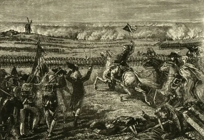 Framed Print : The Battle of Valmy, 1792, (1890). Creator: Unknown Framed Print : The Battle of Valmy, 1792, (1890). Creator: Unknown
