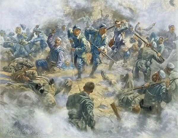 The Battle of Verdun. The recovery of Fort Douaumont, 1916