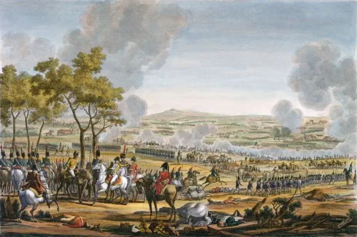 Framed Print : The Battle of Wagram, Austria, 7th July 1809. Artist: Louis Francois Mariage Framed Print : The Battle of Wagram, Austria, 7th July 1809. Artist: Louis Francois Mariage
