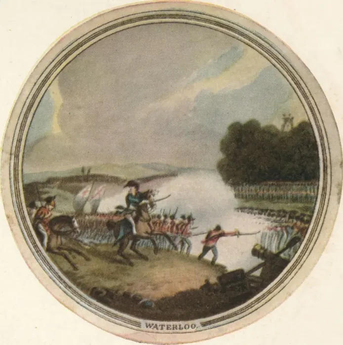 Framed Print : Battle of Waterloo, 1815, (1910). Artist: Edward Orme Framed Print : Battle of Waterloo, 1815, (1910). Artist: Edward Orme