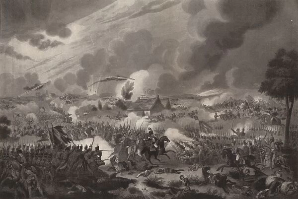 The Battle of Waterloo, June 18, 1815, 1817 (1909). Artist: Richard Gibson Reeve