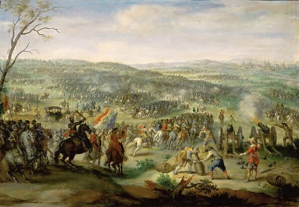 The Battle of White Mountain on 8 November 1620, 1620. Creator: Snayers