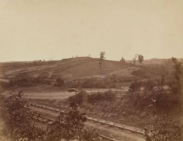 Battlefield in Atlanta, 1864. Creator: George N. Barnard