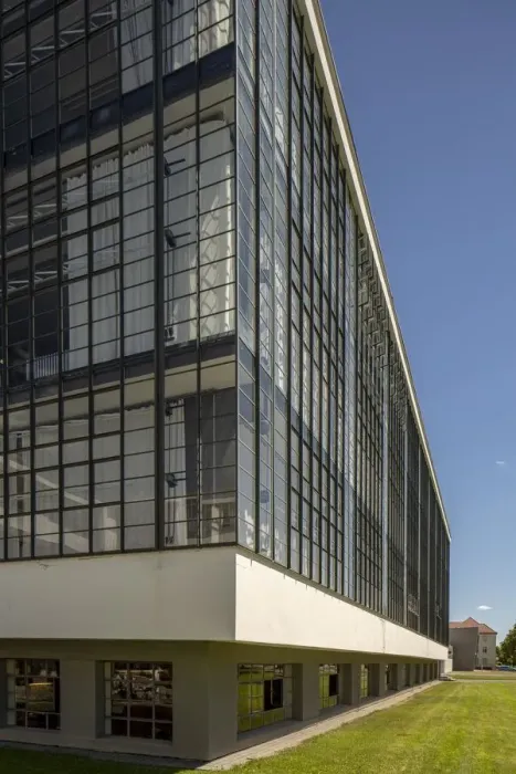 Framed Print : The Bauhaus building, Dessau, Germany, 2018. Artist: Alan John Ainsworth Framed Print : The Bauhaus building, Dessau, Germany, 2018. Artist: Alan John Ainsworth