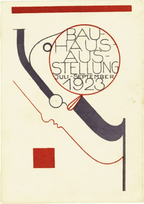 Framed Print : Bauhaus exhibition. Postcard, 1923. Creator: Schlemmer, Oskar (1888-1943) Framed Print : Bauhaus exhibition. Postcard, 1923. Creator: Schlemmer, Oskar (1888-1943)