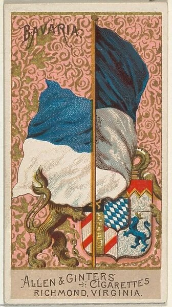 Bavaria, from Flags of All Nations, Series 2 (N10) for Allen &
